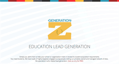 Desktop Screenshot of generation-z.com